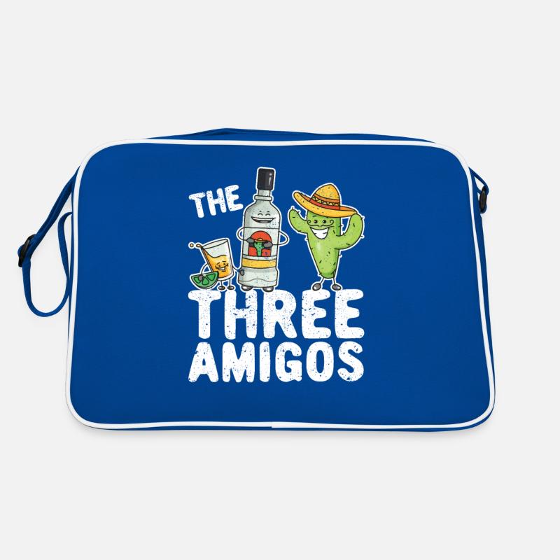 The Three Amigos Salt Tequila Lime Cinco De Mayo Retro Bag
