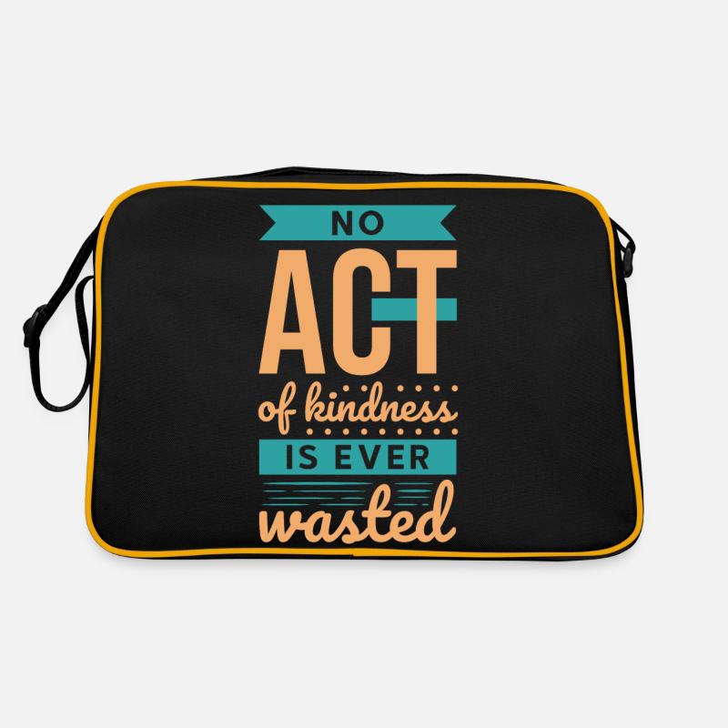 No Kindness Retro Tasche