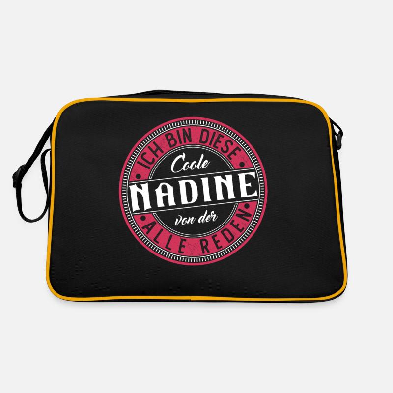 Nadine Geschenkidee Geschenk Geburtstag Retro Tasche