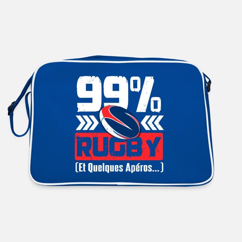 Rugby Et Quelques Apéros Sac Retro