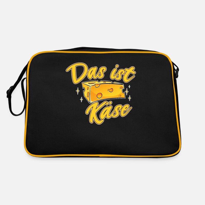 Käse das ist Käse Retro Tasche