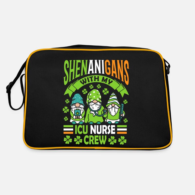 Shenanigans Mit Meiner Icu Krankenschwester Crew Retro Tasche