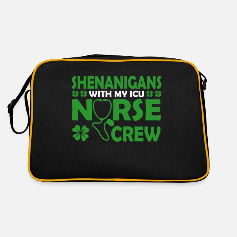 Shenanigans Mit Meiner Icu Krankenschwester Crew Retro Tasche