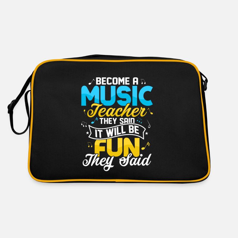 Devenez professeur de musique Ils ont dit Notes d’éducation I Sac Retro