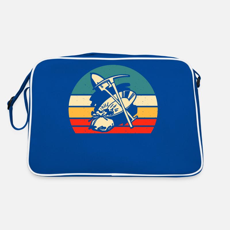 Coucher de soleil sur les mineurs d’or Sac Retro