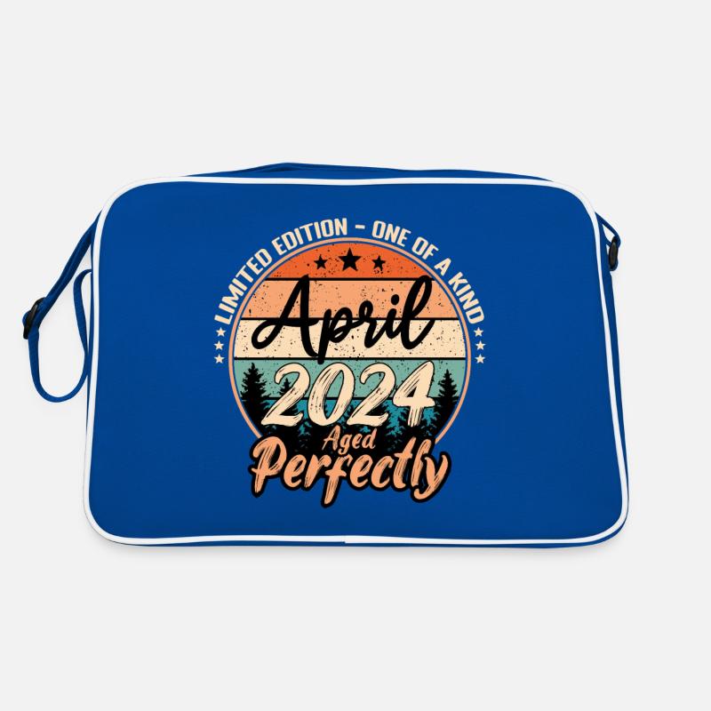 April 2024 Jubiläum 2024 Legenden April Retro Tasche