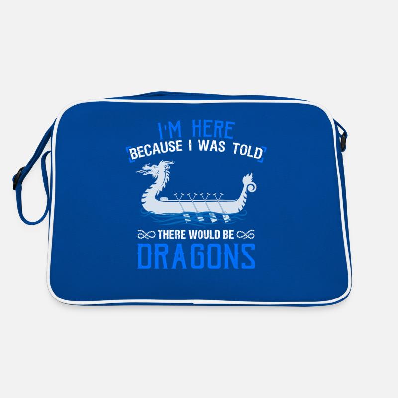 Wikinger nordisch Drachenboot Retro Tasche