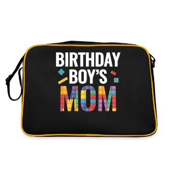 Mère du garçon d’anniversaire Bauklötze - Sac Retro - noir/or - Dos