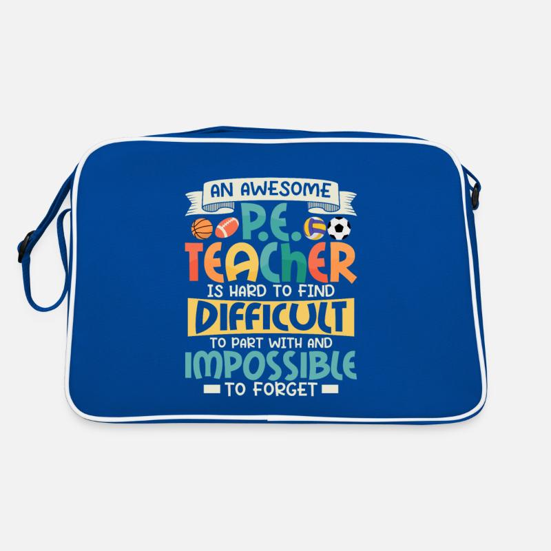 Un enseignant d’éducation physique génial est difficile à trouver en éducation physique Sac Retro