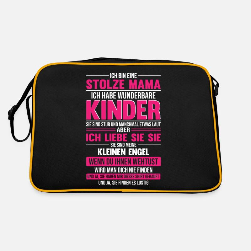Ich Bin Eine Stolze Mama Ich Habe Wunderbare Retro Tasche
