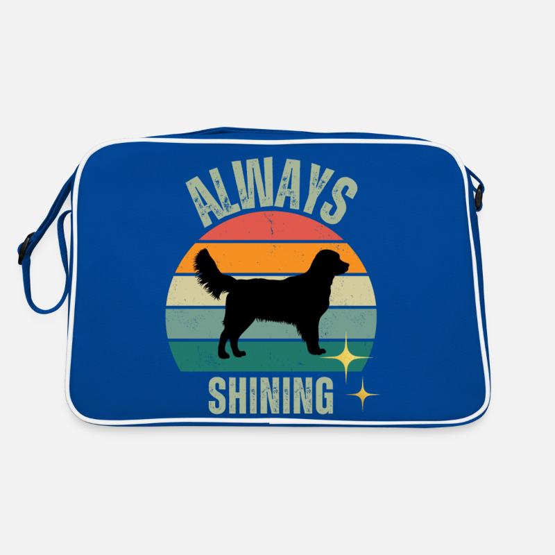 IMMER GLÄNZEND Retro Tasche