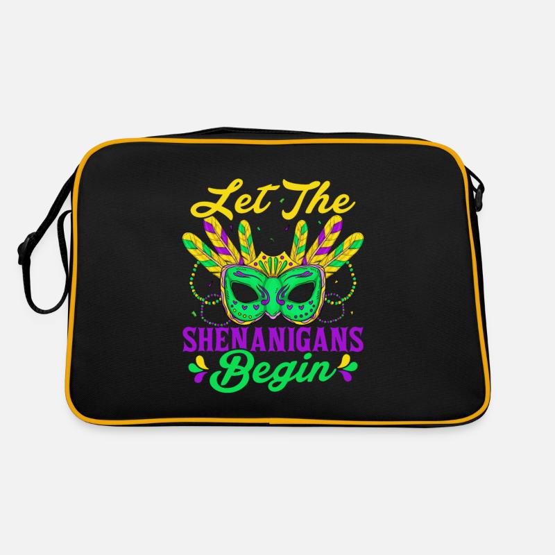 Que les manigances commencent le défilé du Mardi Gras Sac Retro