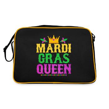 Mardi Gras Queen Parade BeadsParty - Retro Bag - black/gold - Back