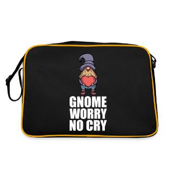 Jardin Gnome Hobby Gnome Jardin - Sac Retro - noir/or - Dos