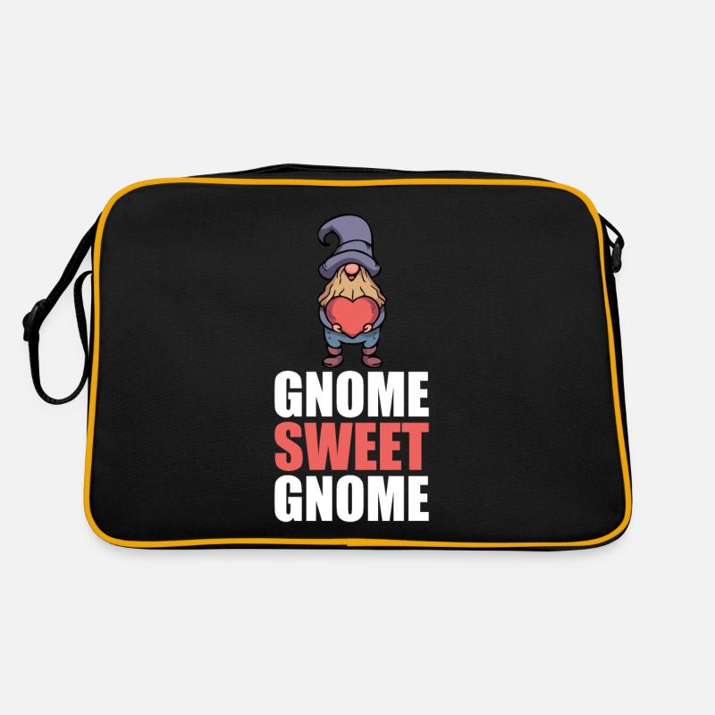 Gartenzwerg Hobby Gnom Garten Retro Tasche