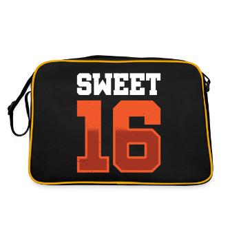 Doux 16 - Sac Retro - noir/or - Dos