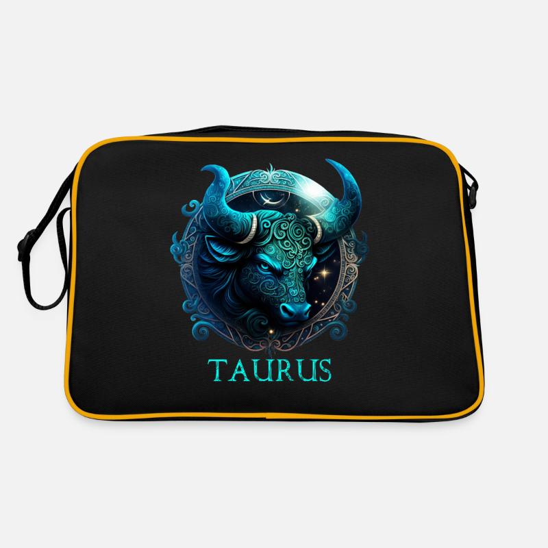 Embrace Your Taurus Identity: Taurus Pride Zodiac Retro Bag