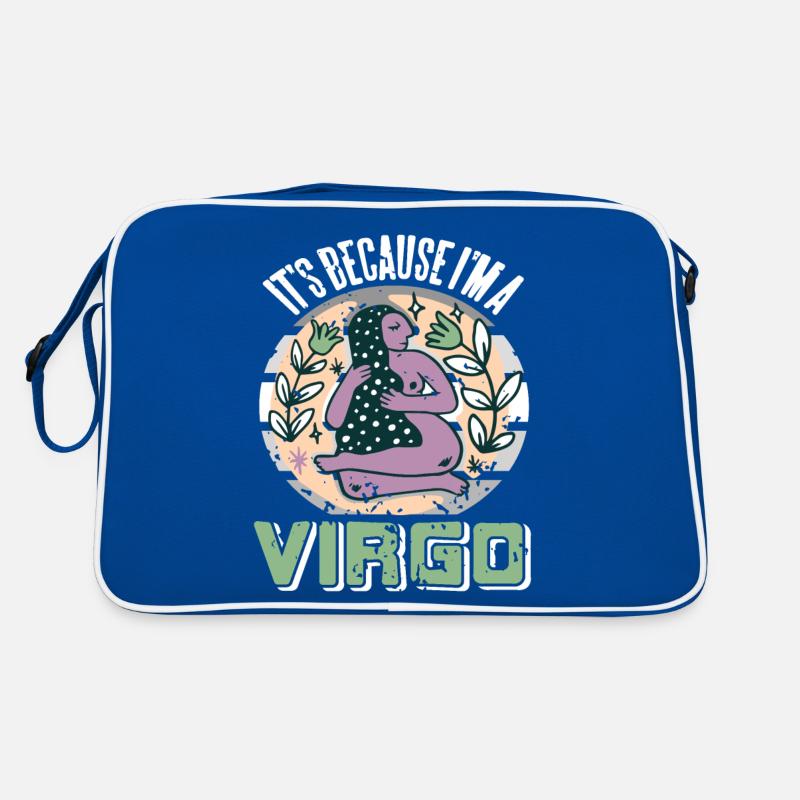 C’est parce que je suis une astrologie rétro drôle de la VIERGE Sac Retro