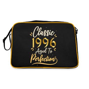 Birthday 1996 gift 1996 Classic 1996 - Retro Bag - black/gold - Back