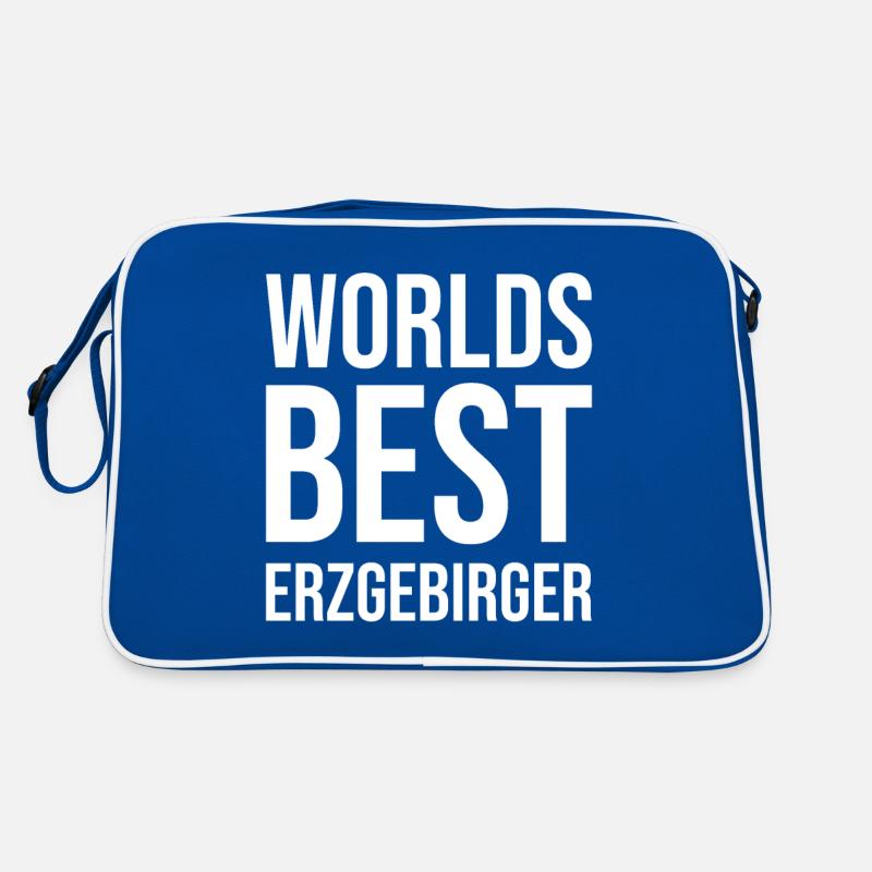Weltbester Erzgebirger Spruch Retro Tasche