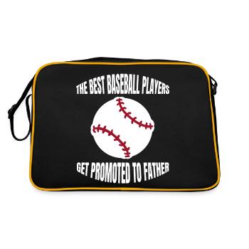 Baseball team Baseball players Baseball players - Retro Bag - black/gold - Back