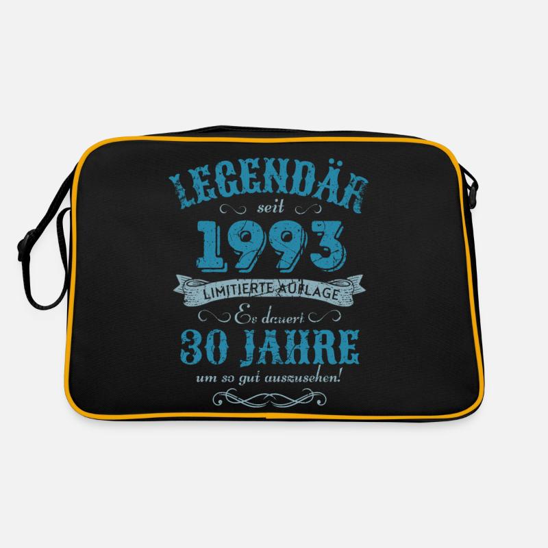 30. Geburtstag Vintage 1993 Retro Tasche