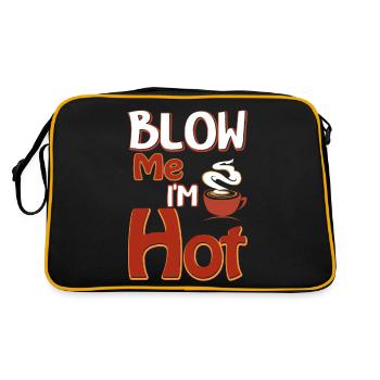 out - Retro Bag - black/gold - Back