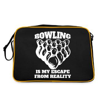 Bowling Bowling Bowling Club Bowling Club - Retro Bag - black/gold - Back
