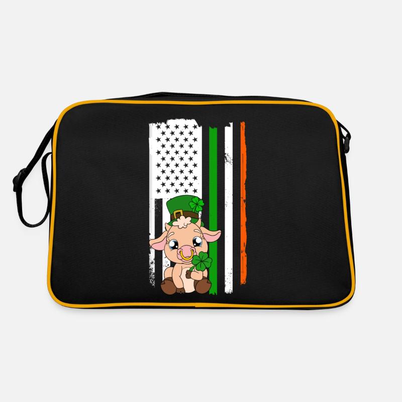 Mignon trèfle de vache Saint-Patrick Sac Retro