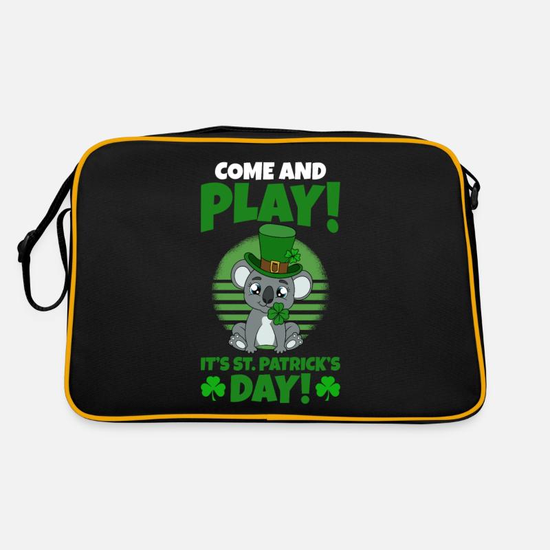 Koala mignon avec chapeau Saint Patrick Sac Retro