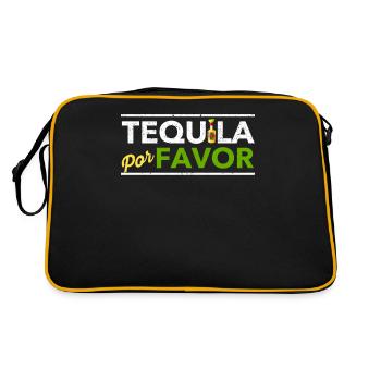 Tequila Por Favor Fun Cinco De Mayo Drink - Sac Retro - noir/or - Dos