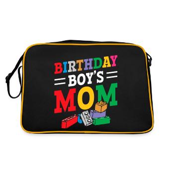 Mère du garçon d’anniversaire Bauklötze - Sac Retro - noir/or - Dos