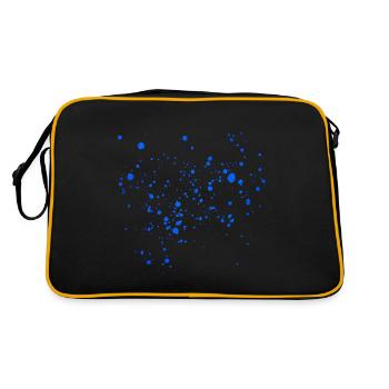 Small engraving design - Retro Bag - black/gold - Back