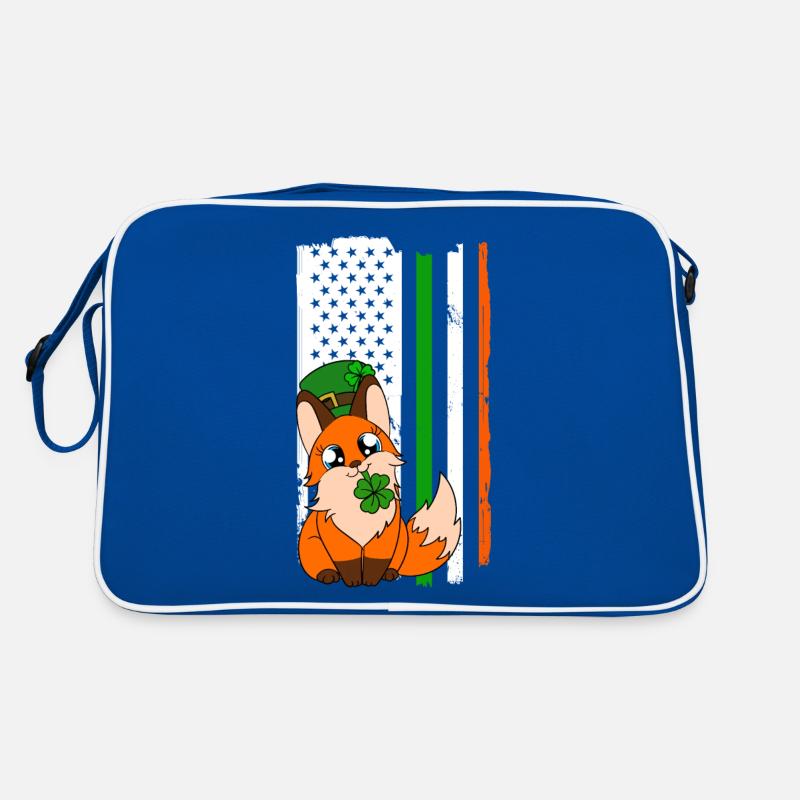 Mignon trèfle renard Saint-Patrick Sac Retro
