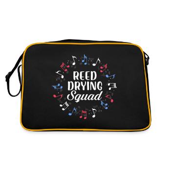 Reed Drying Squad | Bassoon - Retro Bag - black/gold - Back