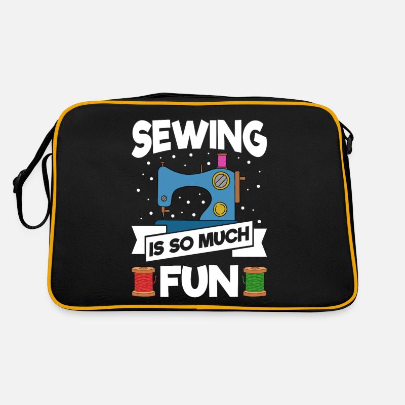La couture, c’est tellement amusant Sac Retro