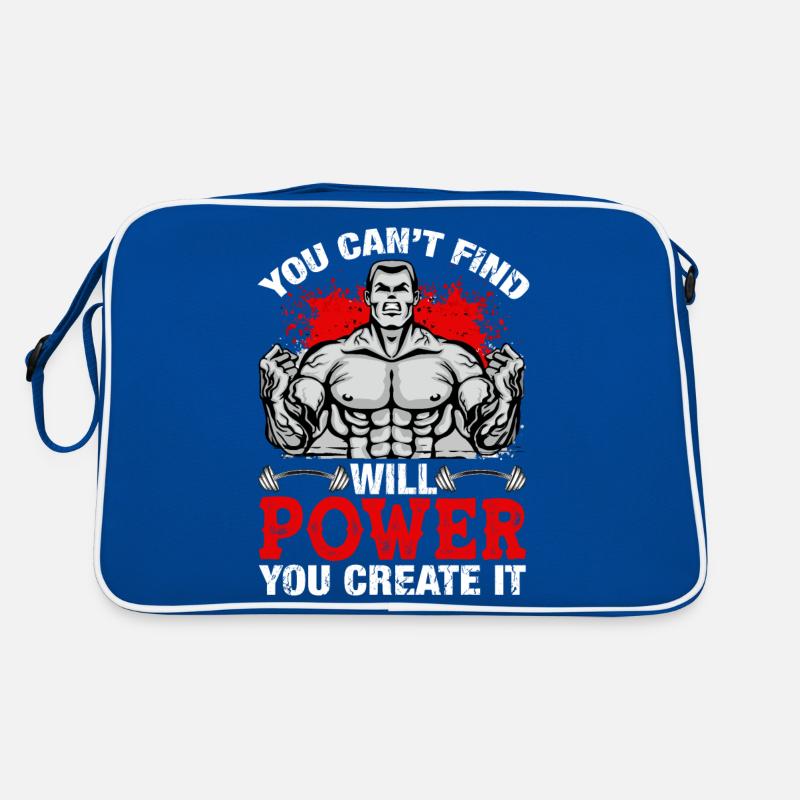 Do find no power You create it Retro Bag