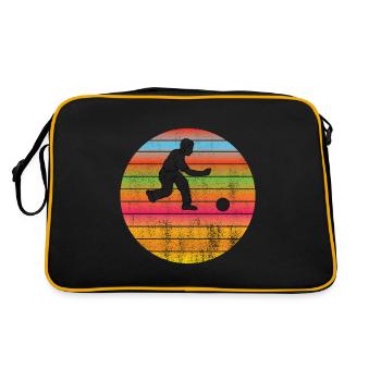 Bowling Kegelverein Bowlingverein Bowler Kegeln - Sac Retro - noir/or - Dos