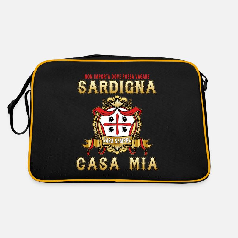 No matter where Sardigna may wander Sardigna always Retro Bag