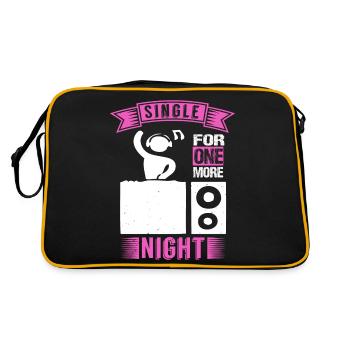 SINGLE POUR UNE NUIT DE PLUS 2 - Sac Retro - noir/or - Dos