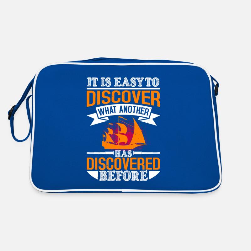 EASY DISCOVER DISCOVERED BEFORE Retro Bag