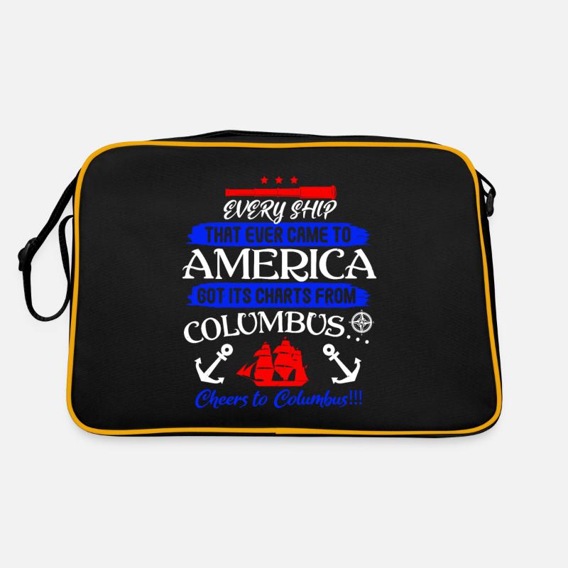 EVERY SSHIP AMERICA COLUMBUS Retro Bag