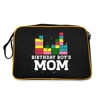 Mère du garçon d’anniversaire Bauklötze - Sac Retro - noir/or - Dos