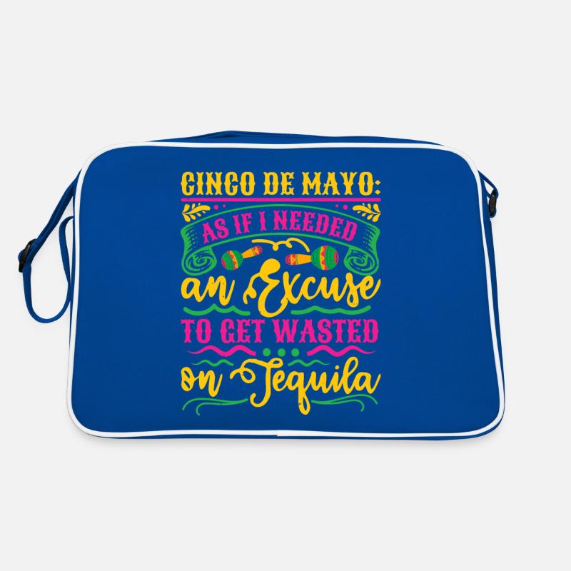 CINCO DE MAYO COMME SI J’AVAIS BESOIN D’UNE EXCUSE POUR MONTER Sac Retro