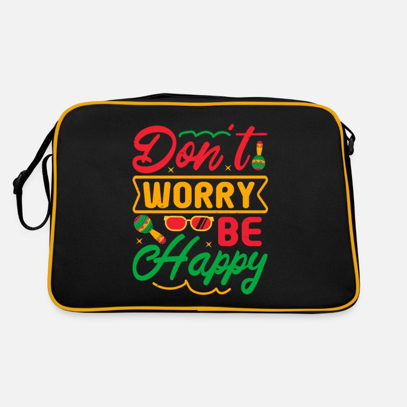 DON'T WORRY BE HAPPY Retro Bag