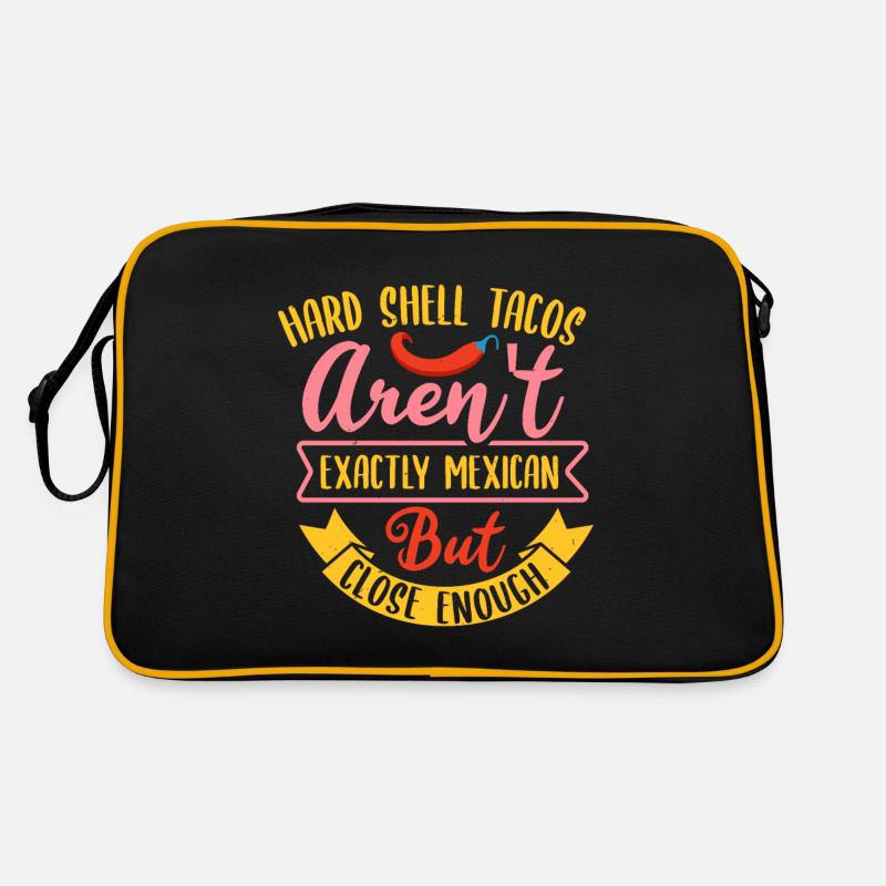 TACOS À CARAPACE DURE AREN T MAIS ASSEZ PROCHE Sac Retro