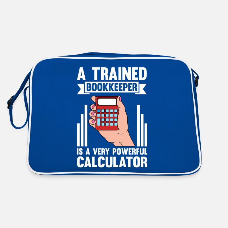 Bookkeeping Accountant Bookkeeper Retro Bag