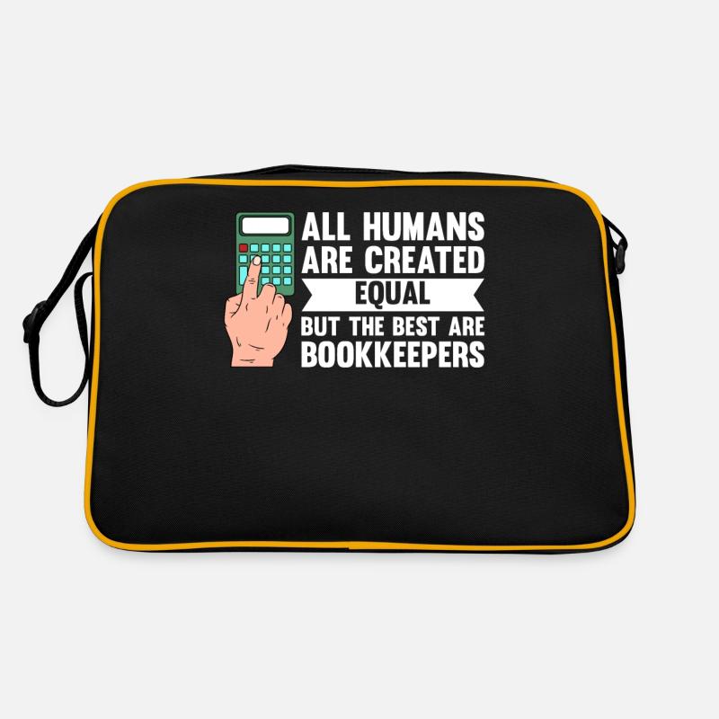 Tenue de livres Comptable Comptable Sac Retro