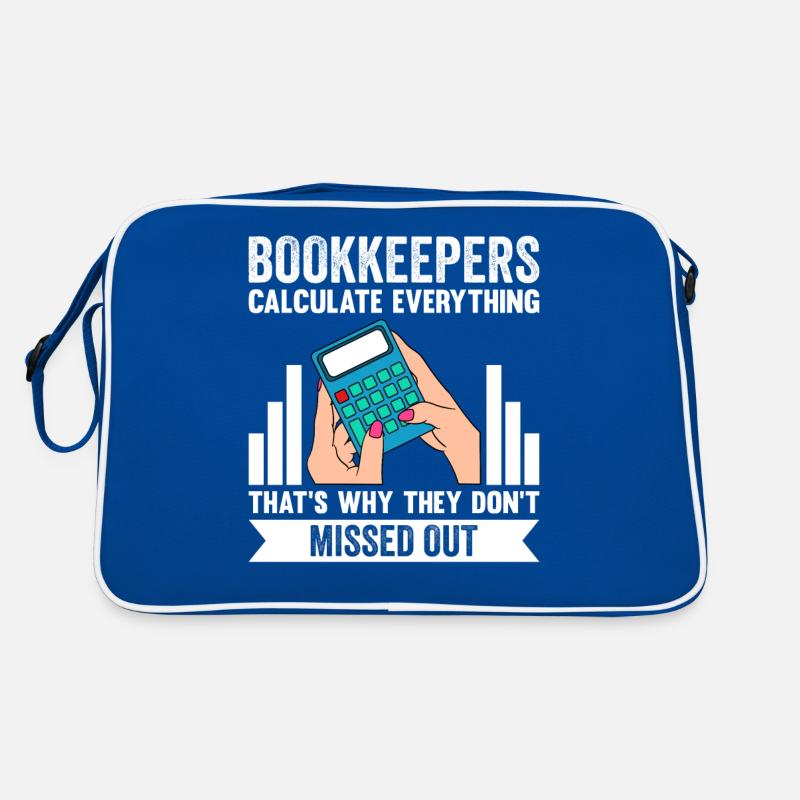 Bookkeeping Buchhalter Bookkeeper Retro Tasche