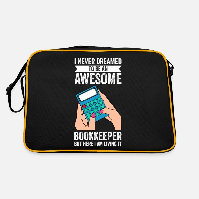Bookkeeping Buchhalter Bookkeeper Retro Tasche